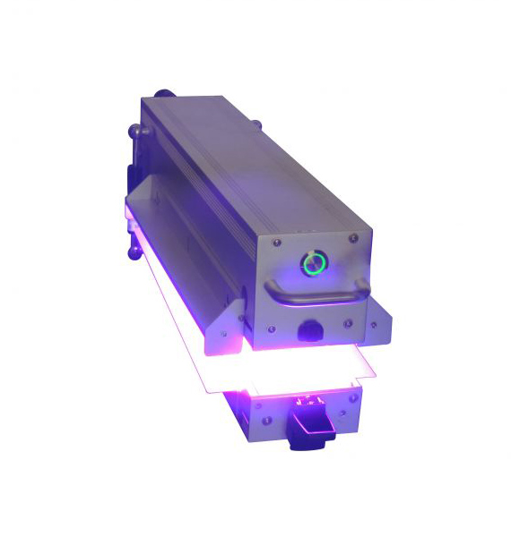 UV LED curing system for label printer